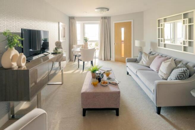 Show home living room